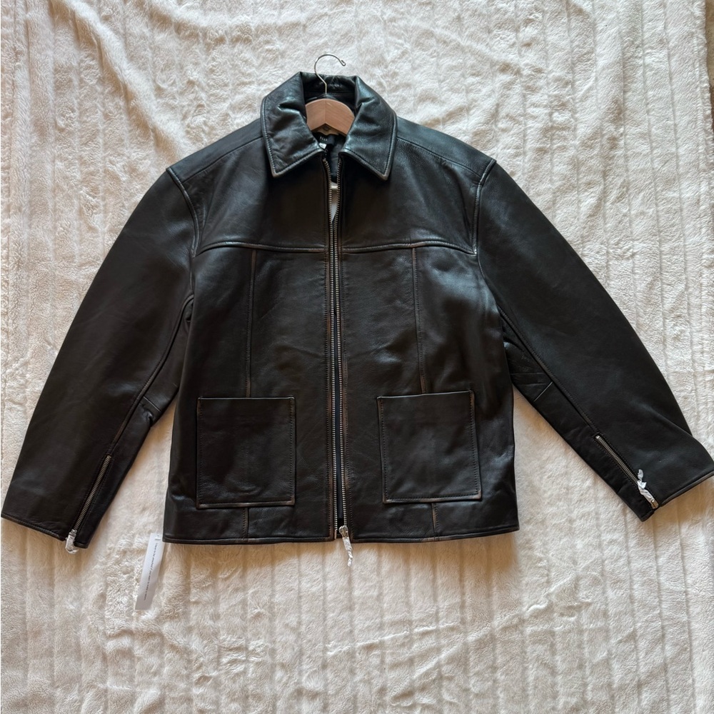 NWT Reformation Leather Jacket - Picture 4 of 10